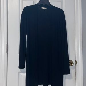 Aeropostale long black cardigan
